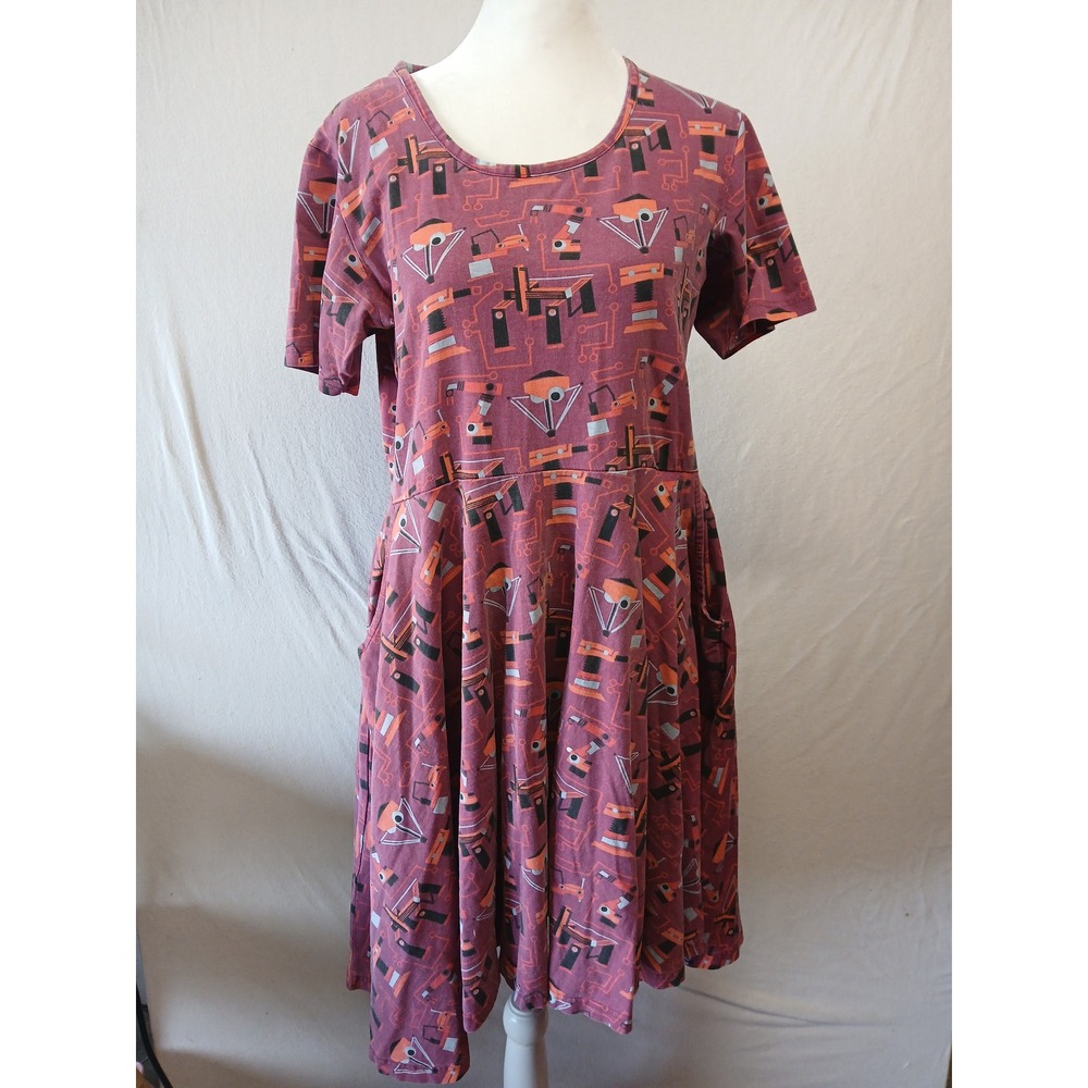 Svaha medium organic cotton teacher dress tools modest pockets